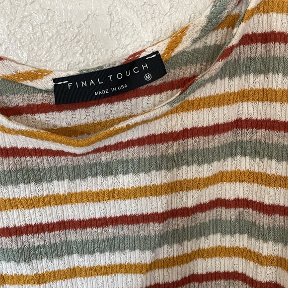 Final Touch striped bodycon dress - Picture 4 of 6